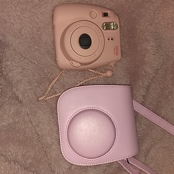 Other - Mini Polaroid camera and case